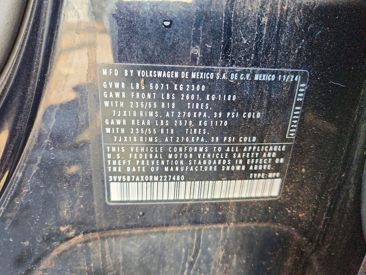 2024 Volkswagen Tiguan Wolfsburg - zdjęcie 13