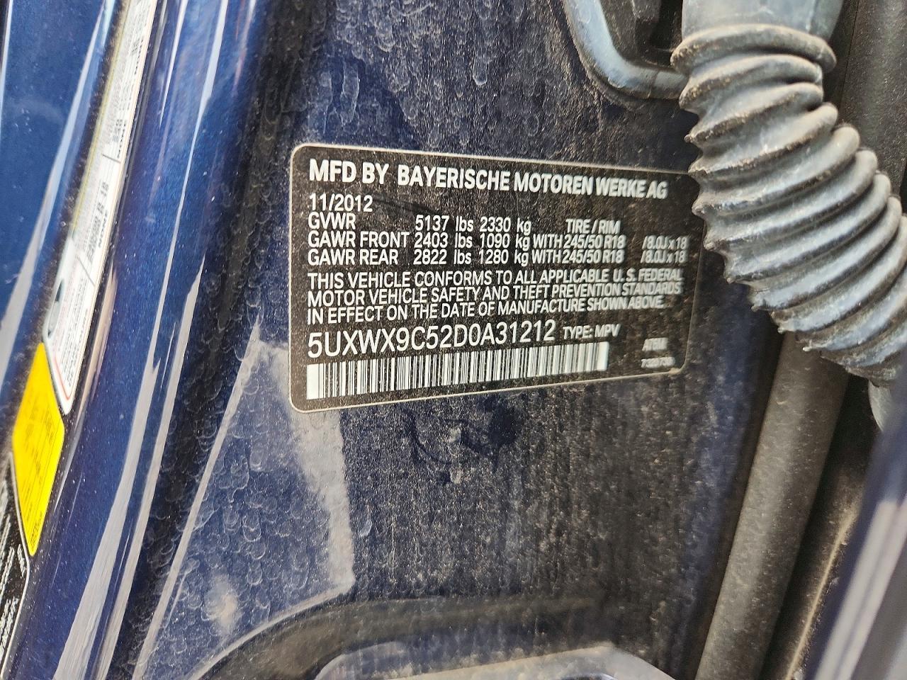 2013 BMW X3 xDrive28I - zdjęcie 13