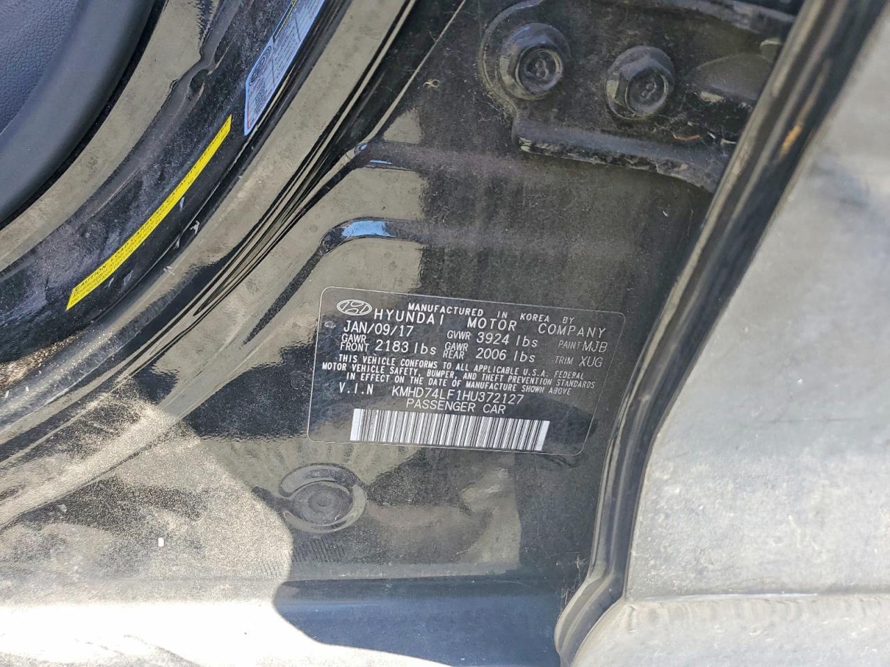 2017 Hyundai Elantra Se - zdjęcie 12