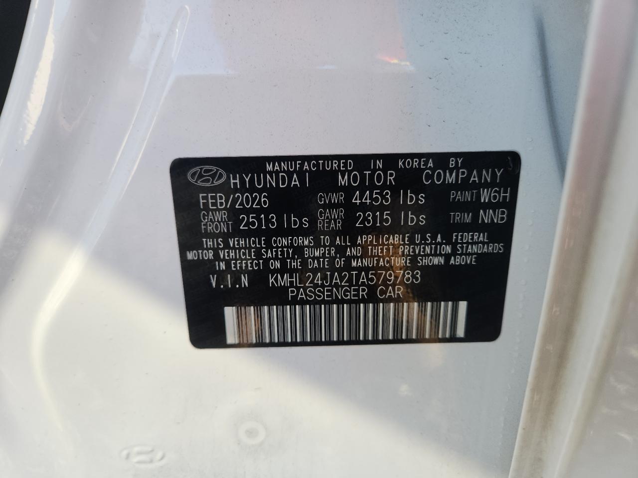 2026 Hyundai Sonata Se - zdjęcie 13
