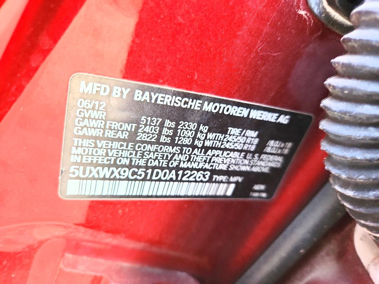 2013 BMW X3 xDrive28I - zdjęcie 12