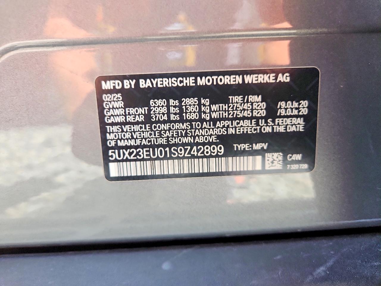 2025 BMW X5 xDrive40I - zdjęcie 13