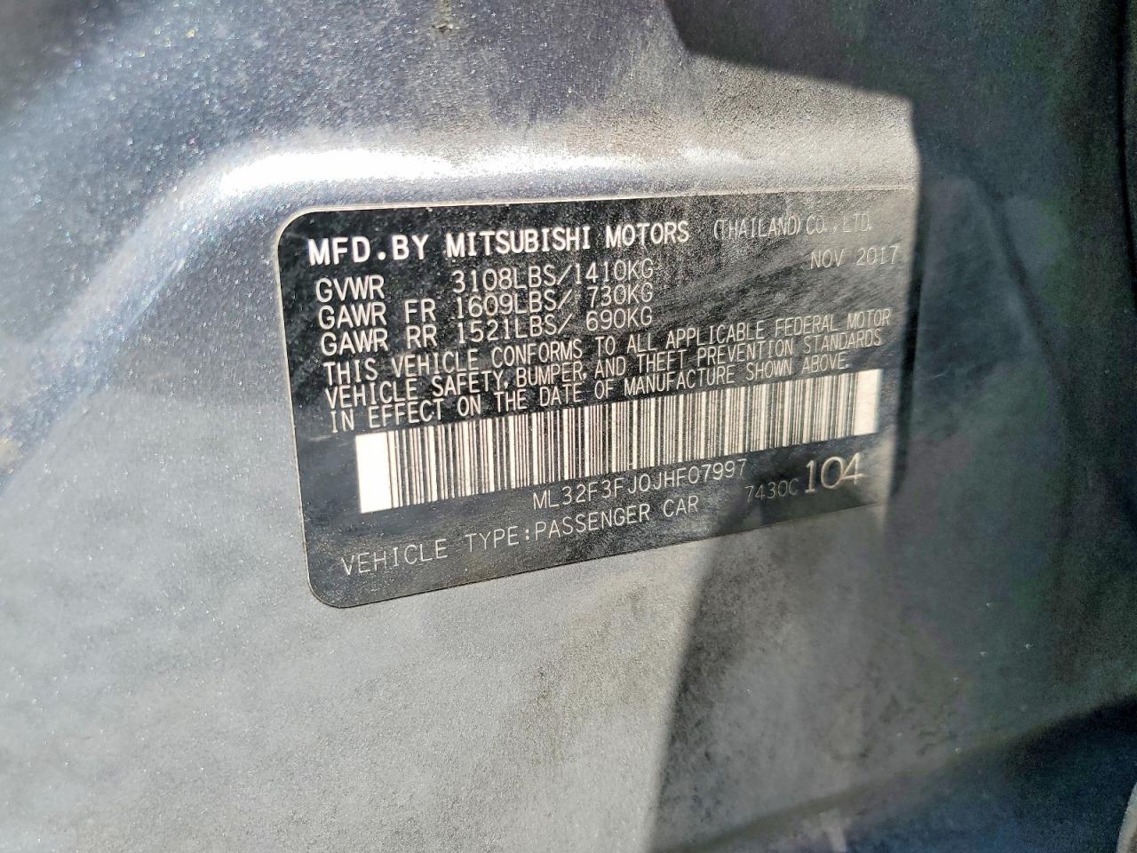 2018 Mitsubishi Mirage G4 Es - zdjęcie 12