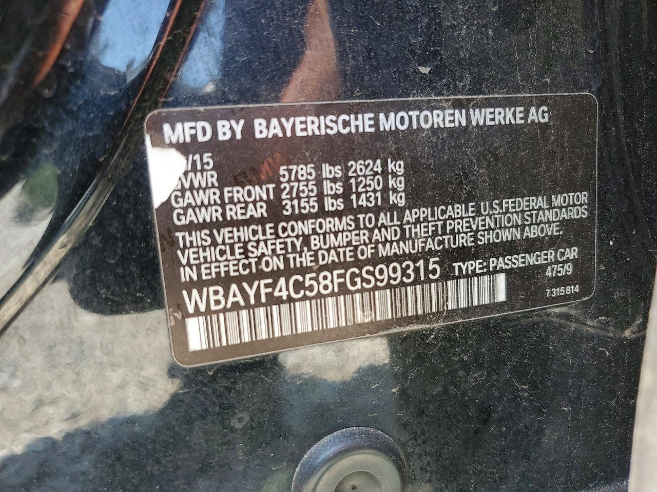 2015 BMW Seria 7 740Li - zdjęcie 12