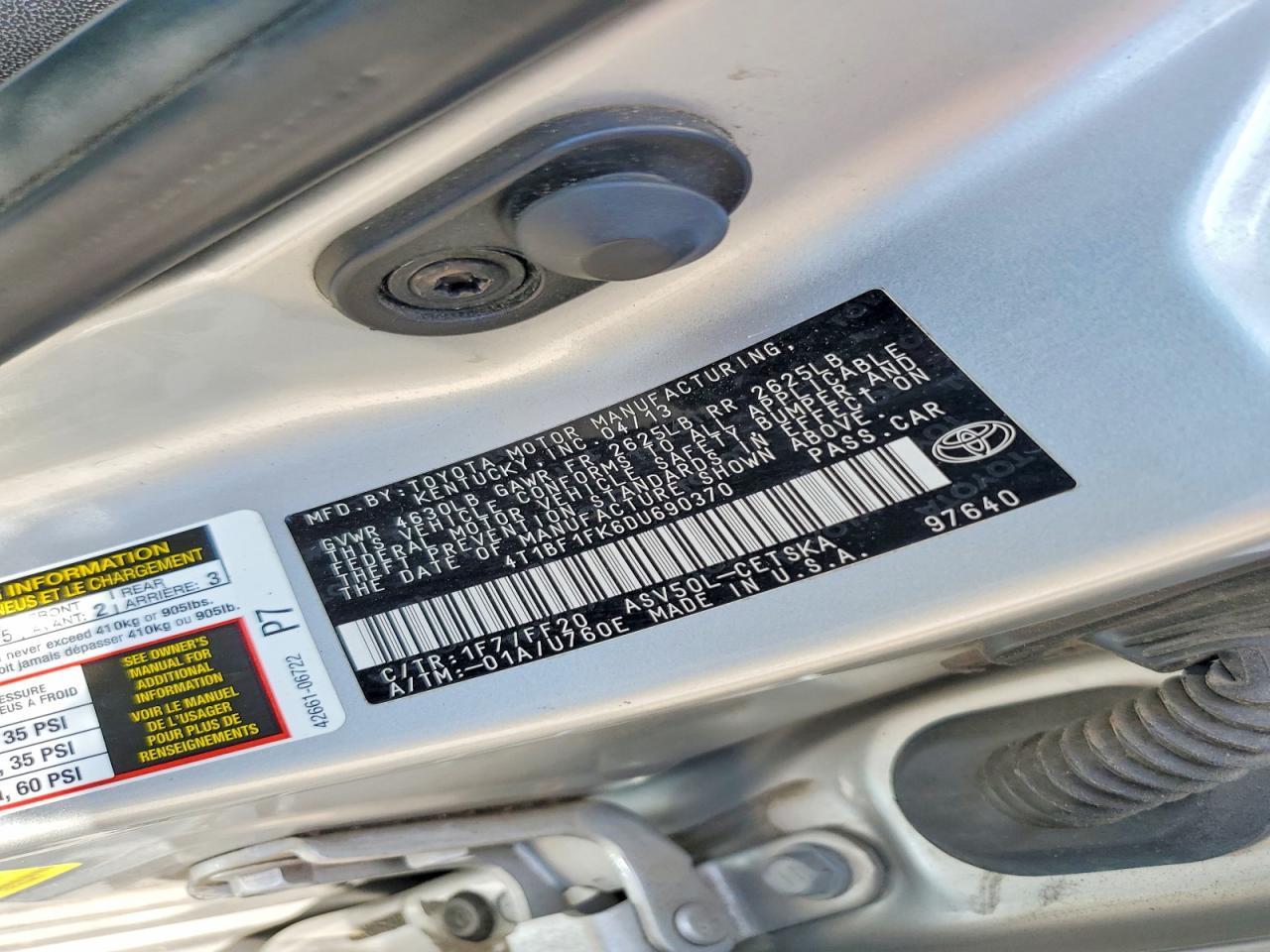 2013 Toyota Camry Se - zdjęcie 12