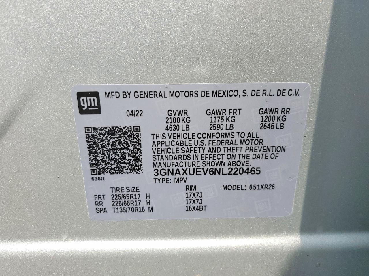 2022 Chevrolet Equinox Lt - zdjęcie 13