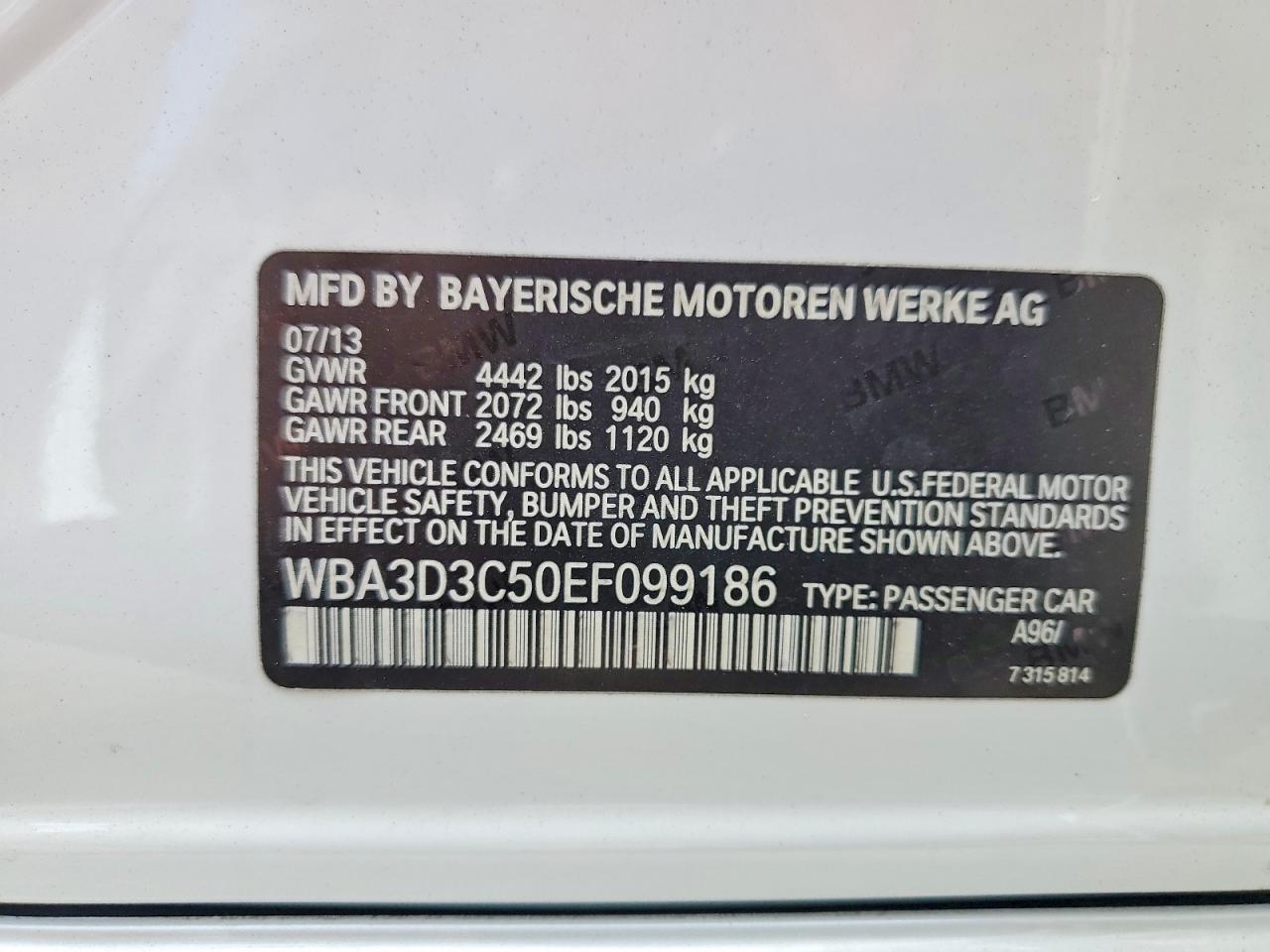 2014 BMW 328 D - zdjęcie 12