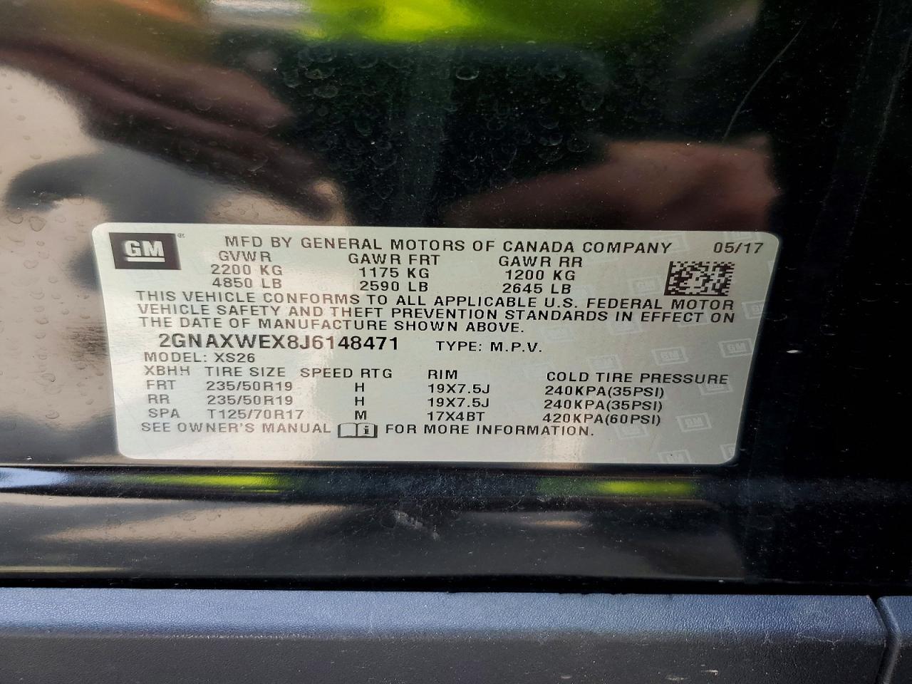 2018 Chevrolet Equinox Premier - zdjęcie 13