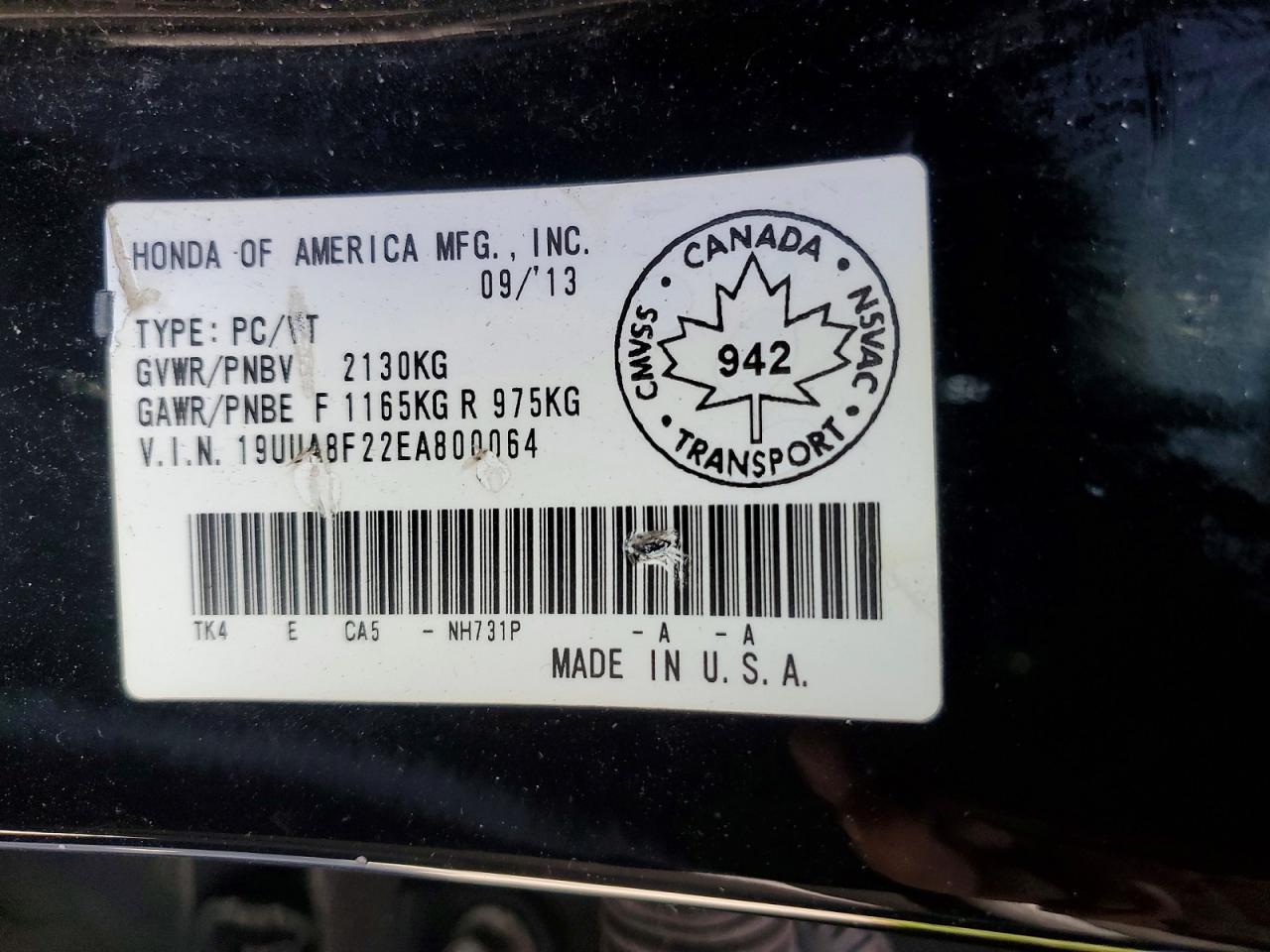 2014 Acura Tl - zdjęcie 13