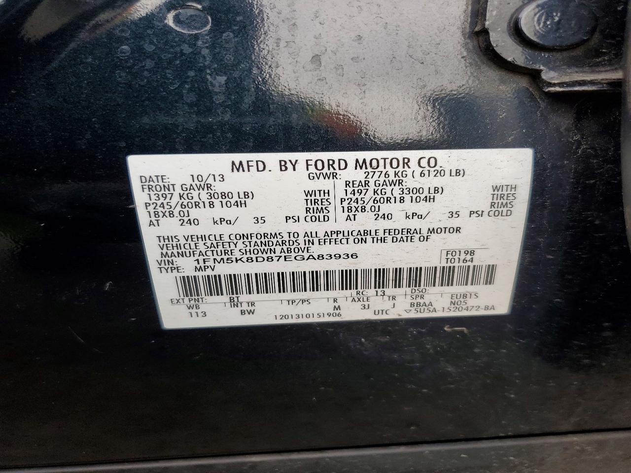 2014 Ford Explorer Xlt - zdjęcie 13