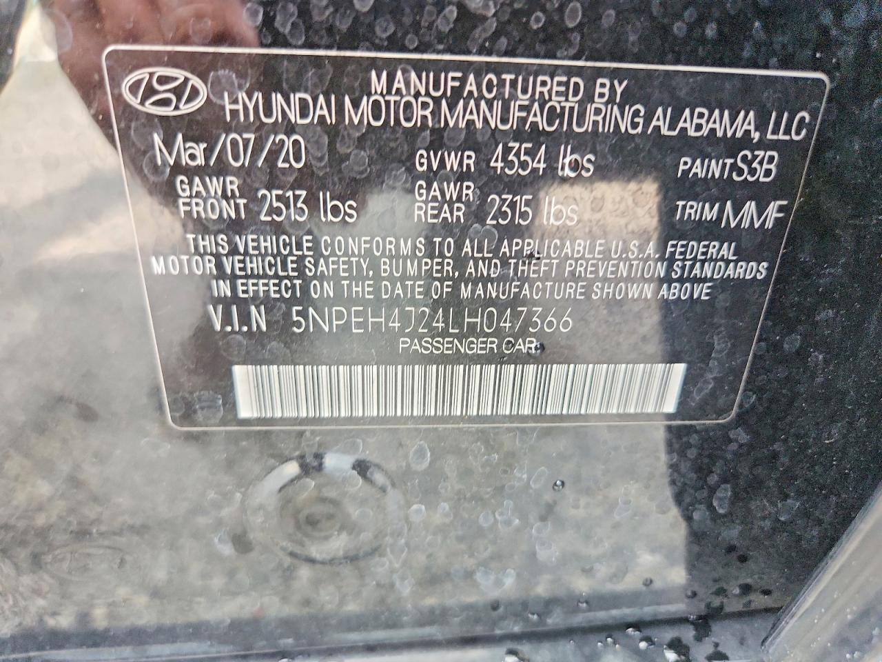 2020 Hyundai Sonata Limited - zdjęcie 12