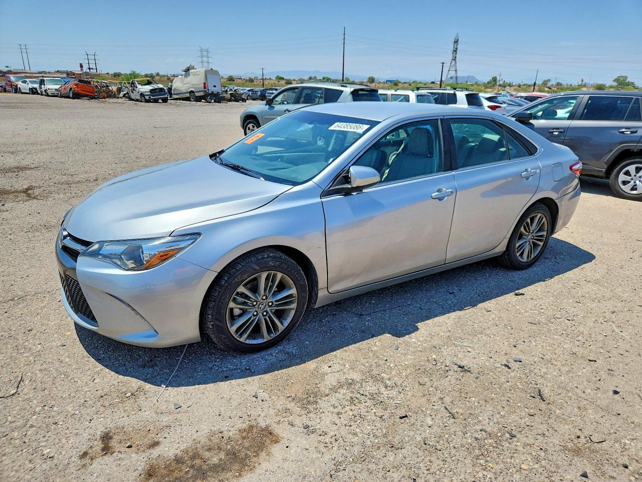2017 Toyota Camry Se - zdjęcie główne