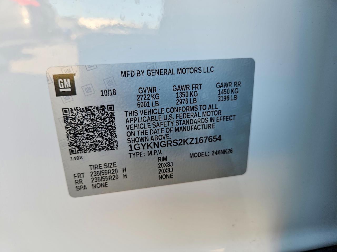 2019 Cadillac Xt5 Platinum - zdjęcie 13