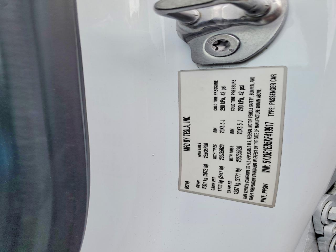 2019 Tesla Model 3 - zdjęcie 12