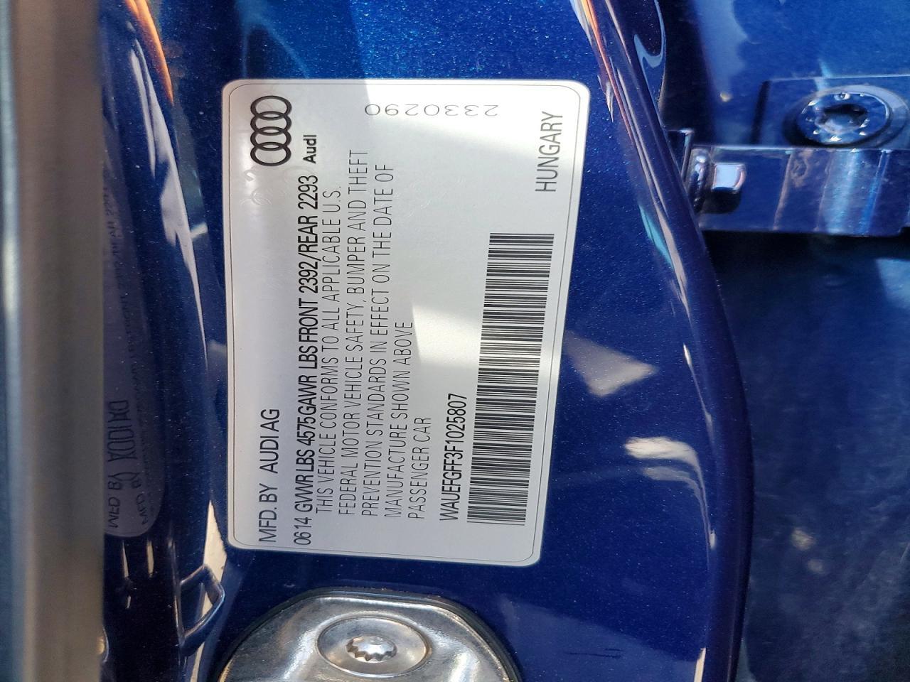 2015 Audi A3 Premium Plus - zdjęcie 12