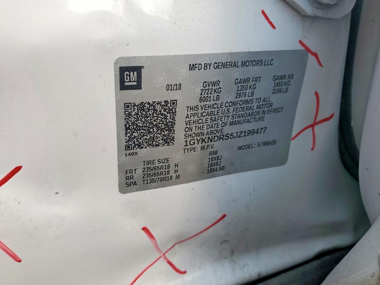 2018 Cadillac Xt5 Luxury - zdjęcie 13