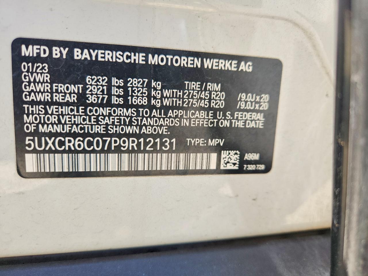 2023 BMW X5 xDrive40I - zdjęcie 13