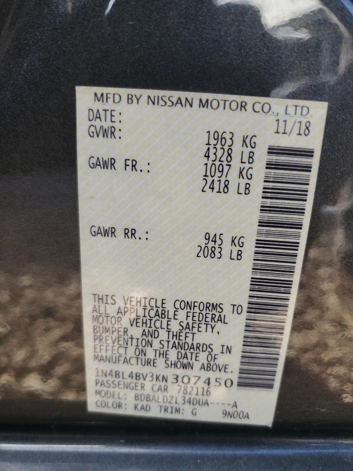 2019 Nissan Altima - zdjęcie 12