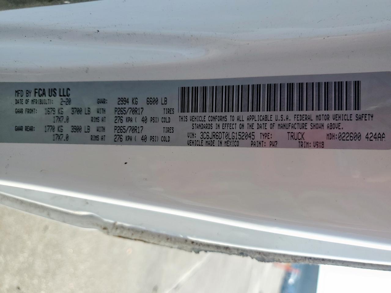 2020 RAM 1500 - zdjęcie 13