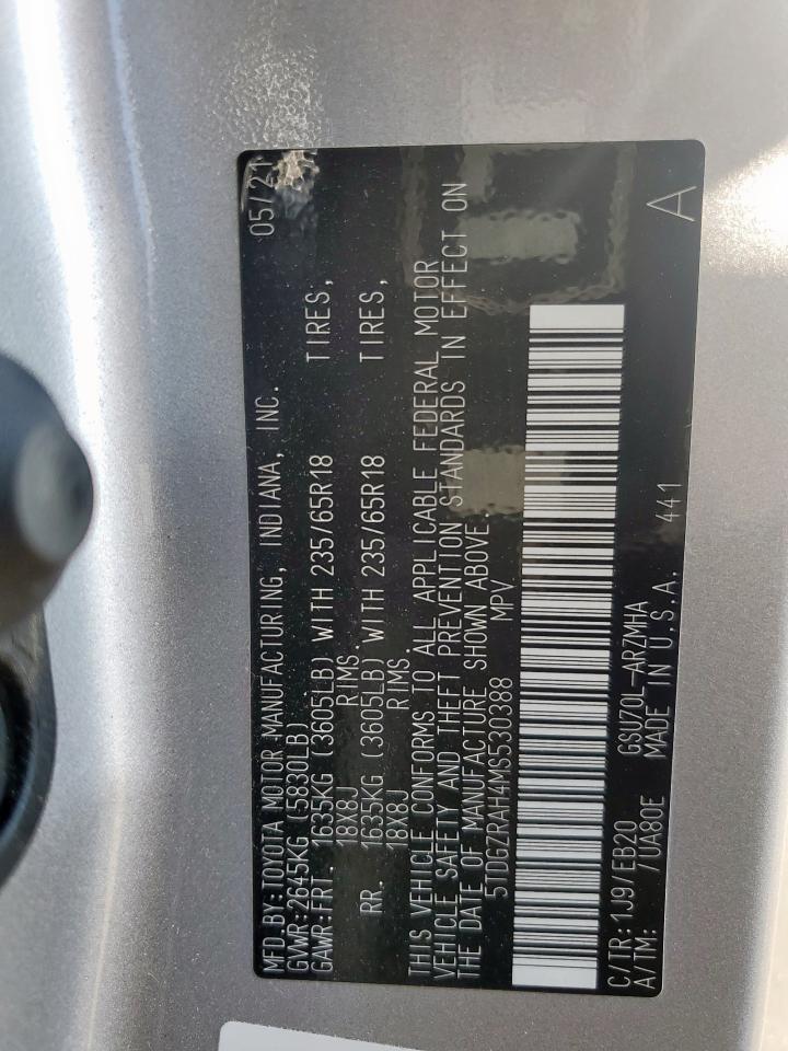 2021 Toyota Highlander - zdjęcie 14