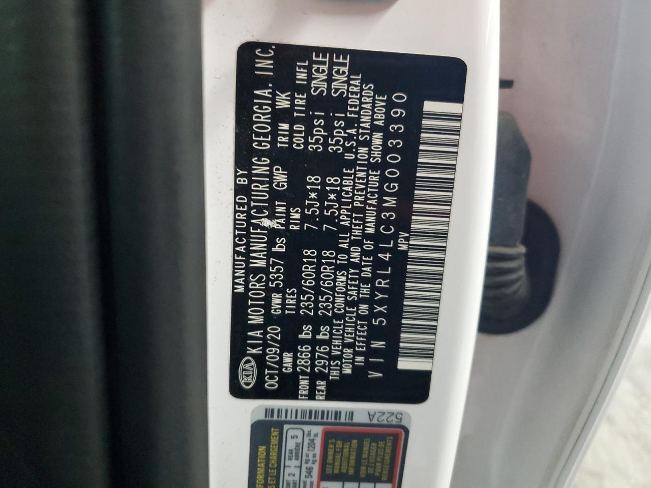 2021 Kia Sorento S - zdjęcie 13