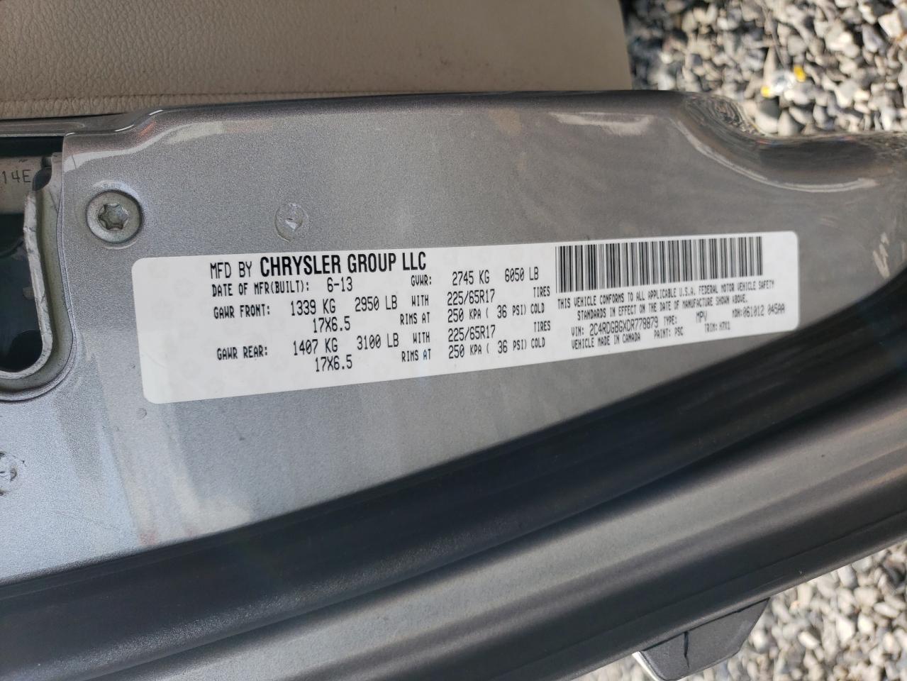 2013 Dodge Grand Caravan Se - zdjęcie 13