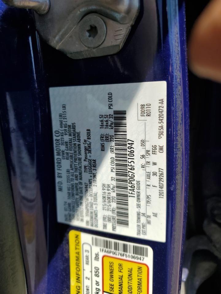2015 Ford Fusion - zdjęcie 12