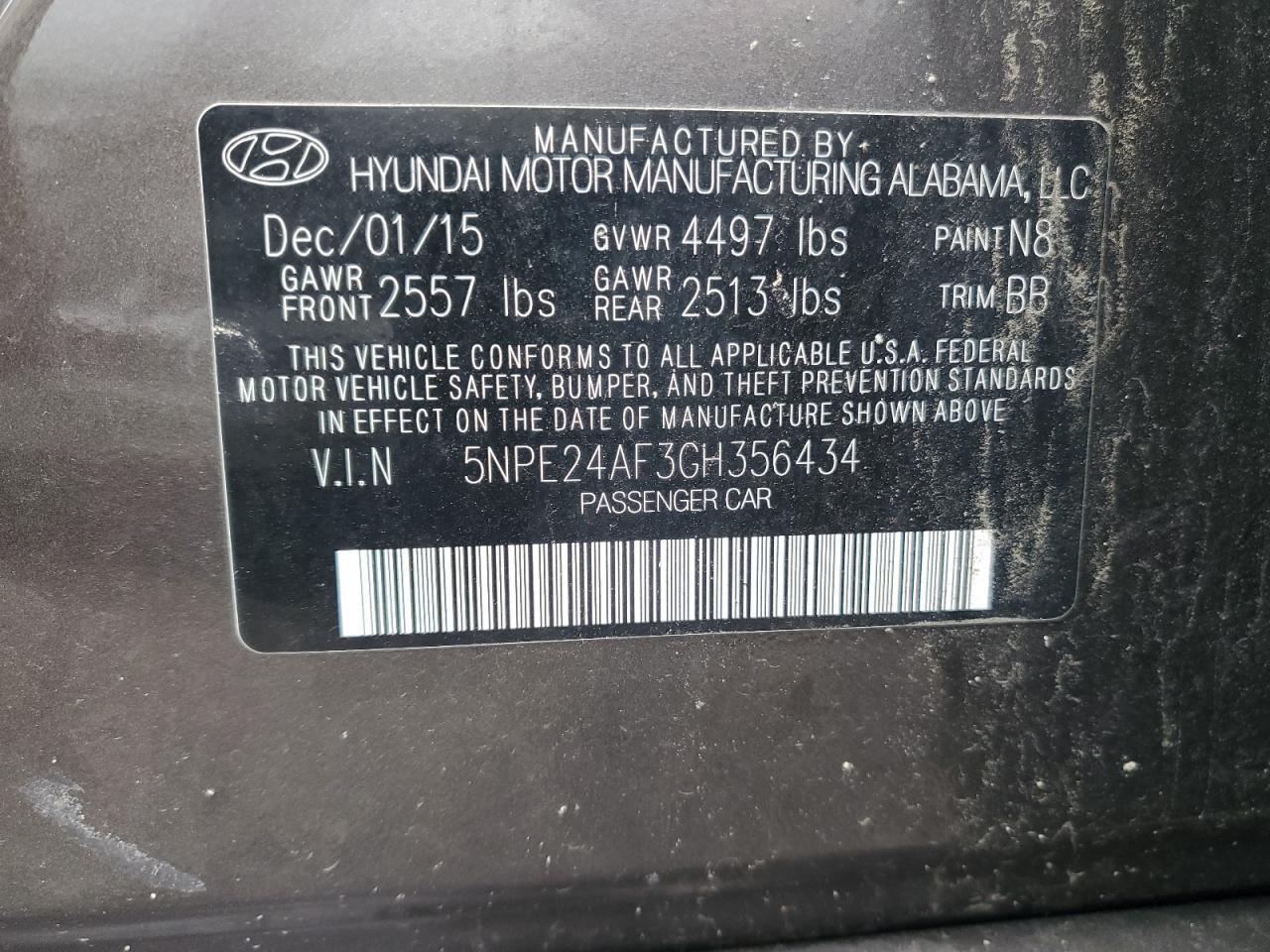 2016 Hyundai Sonata - zdjęcie 12