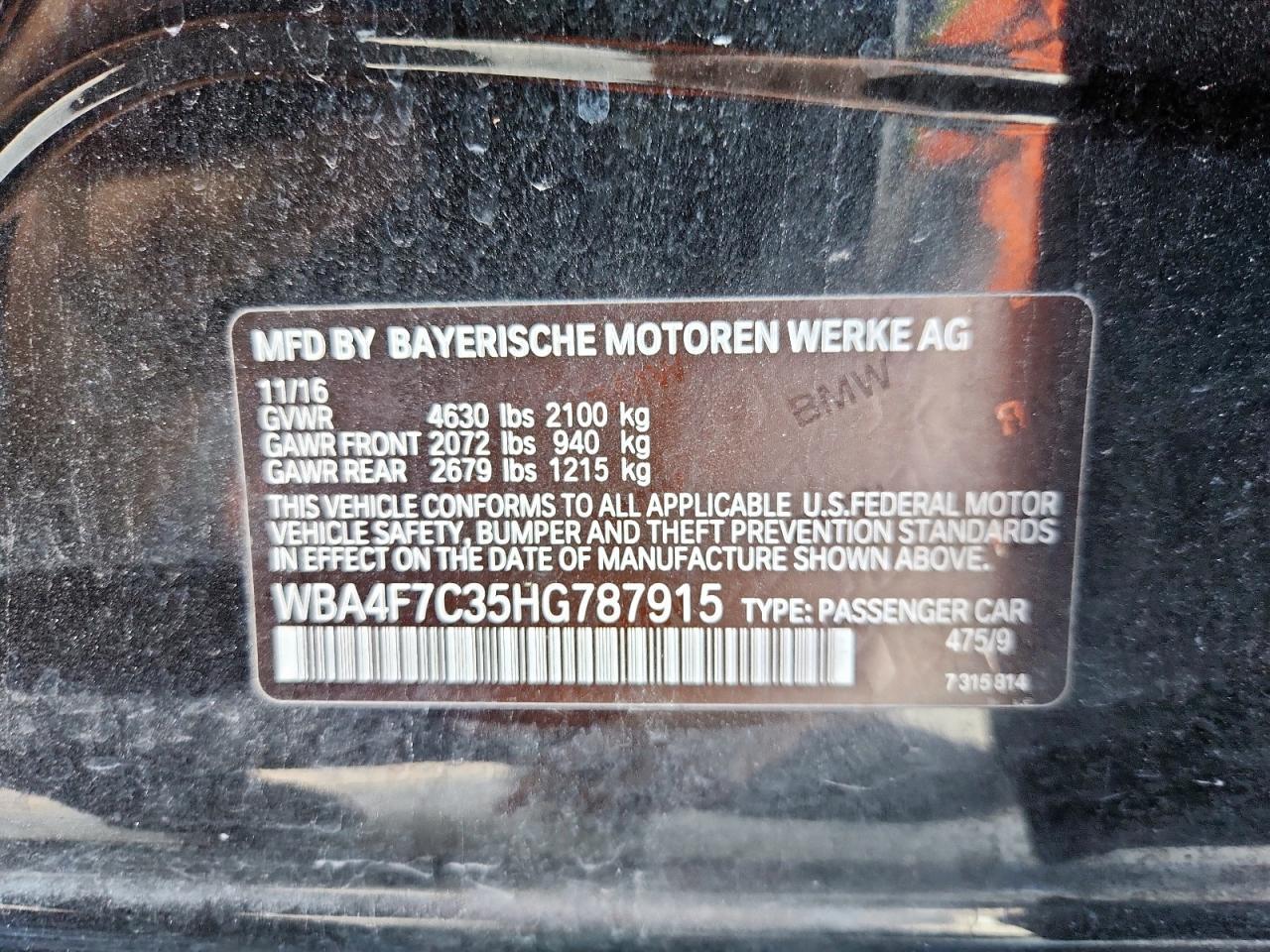 2017 BMW 430I Gran Coupe - zdjęcie 12