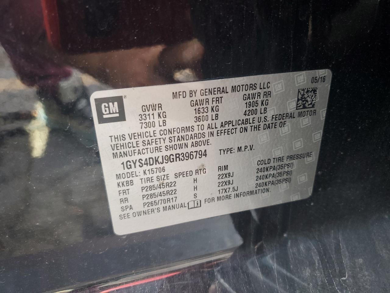 2016 Cadillac Escalade Platinum - zdjęcie 13