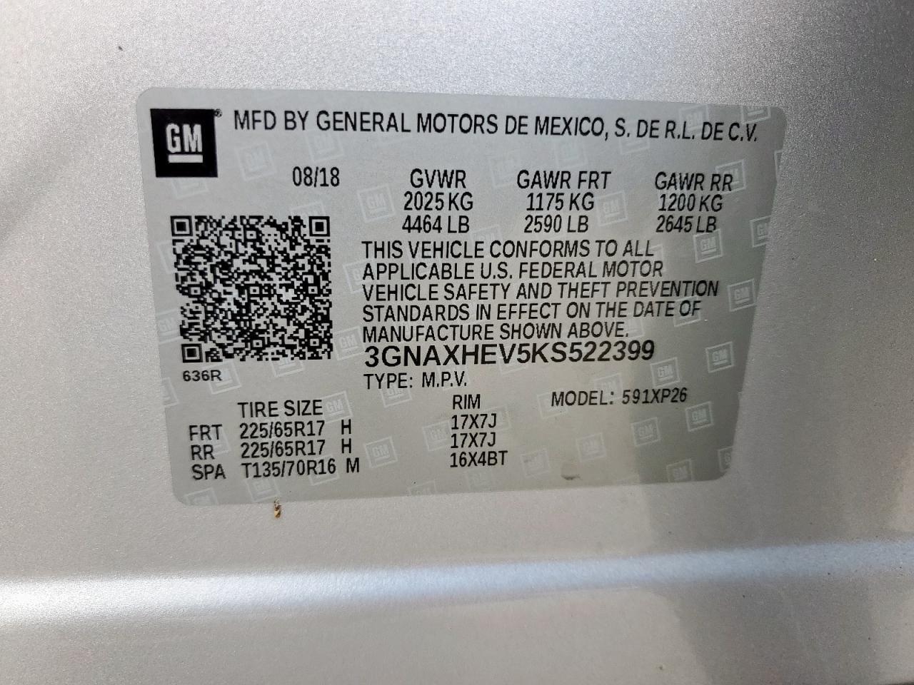 2019 Chevrolet Equinox - zdjęcie 13