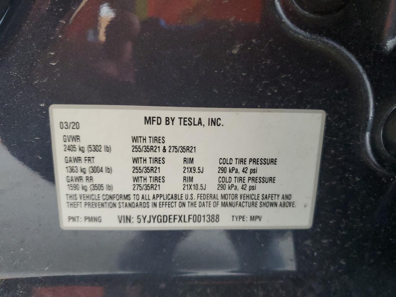 2020 Tesla Model Y - zdjęcie 13