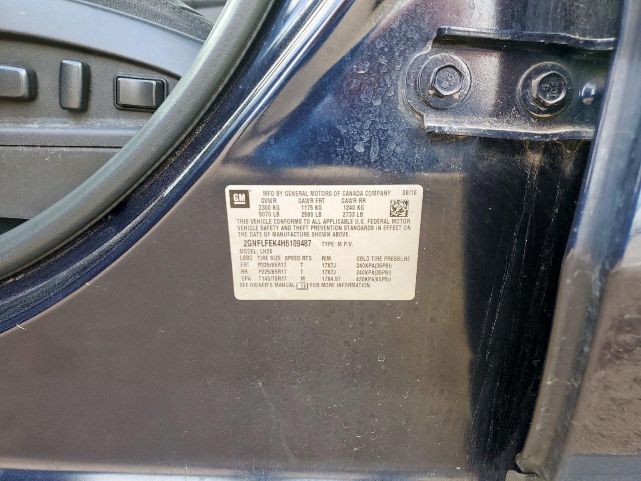 2017 Chevrolet Equinox Lt - zdjęcie 14