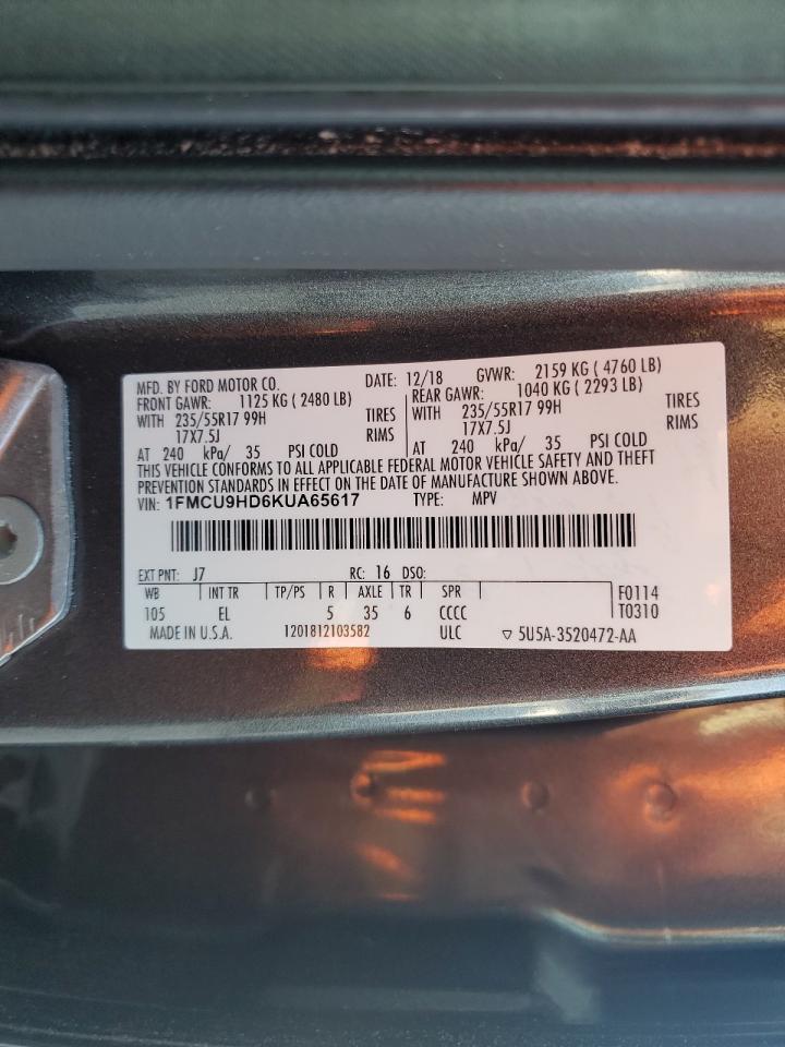 2019 Ford Escape - zdjęcie 13