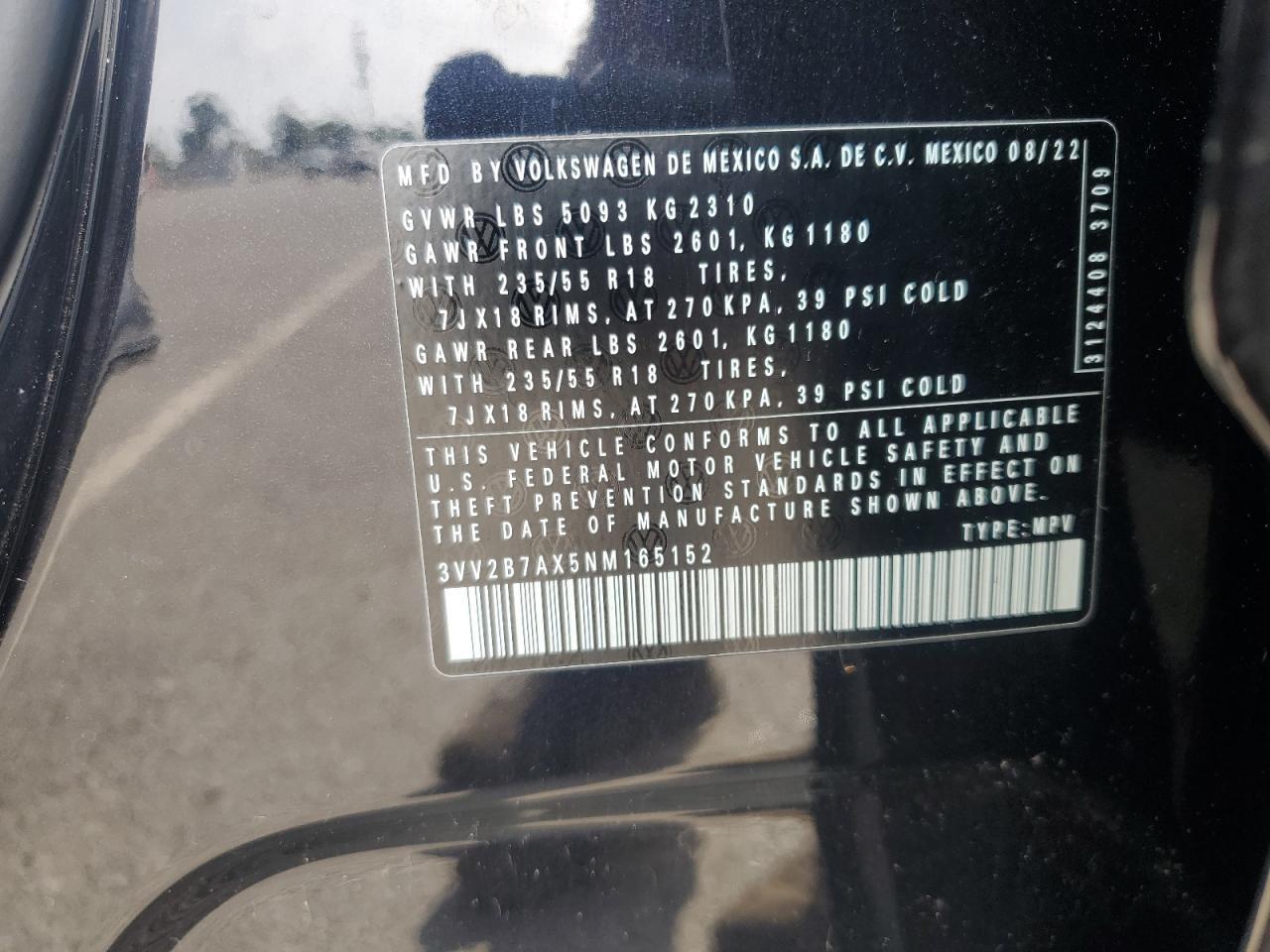 2022 Volkswagen Tiguan Se - zdjęcie 12