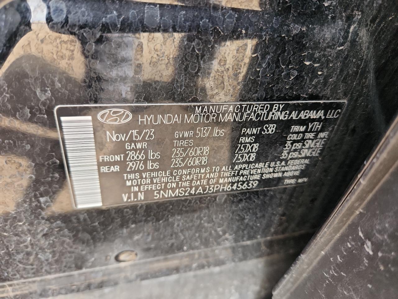 2023 Hyundai Santa Fe Sel - zdjęcie 13