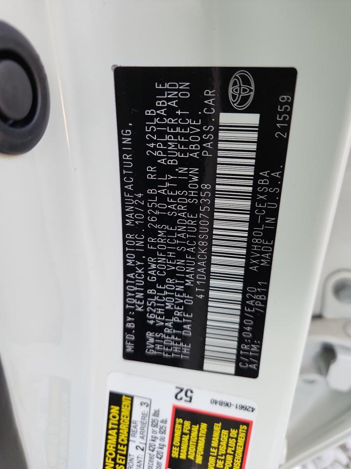 2025 Toyota Camry Xse - zdjęcie 12