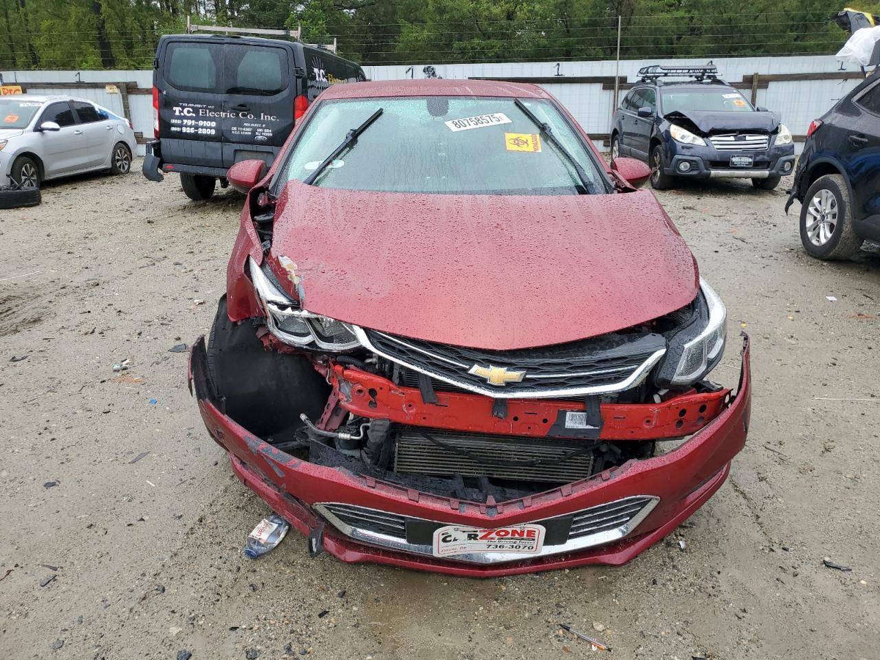 2017 Chevrolet Cruze Lt - zdjęcie 5