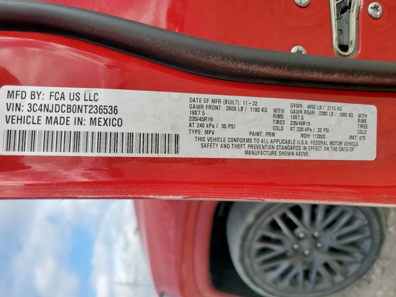 2022 Jeep Compass - zdjęcie 13