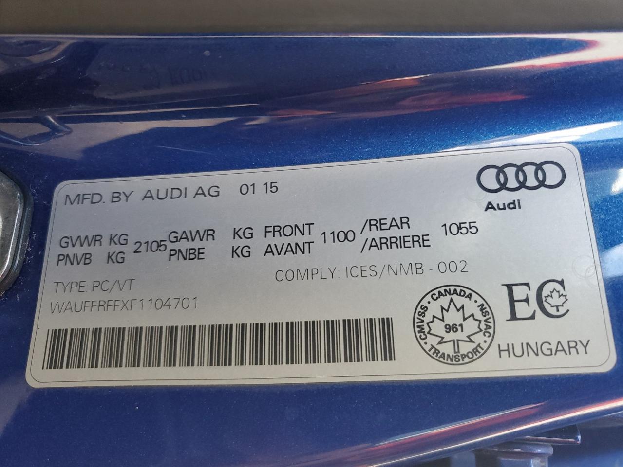 2015 Audi A3 - zdjęcie 13