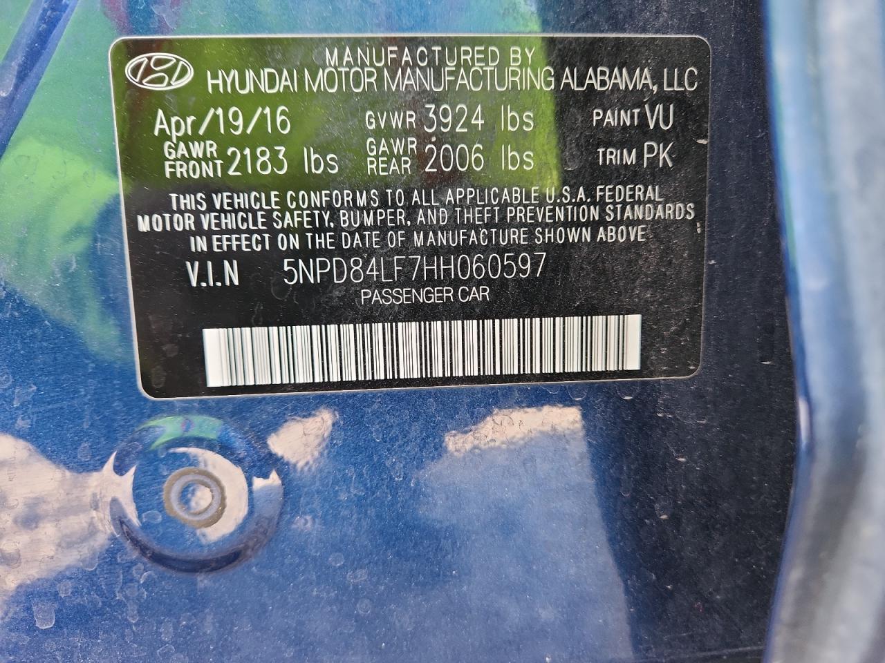 2017 Hyundai Elantra Se - zdjęcie 12