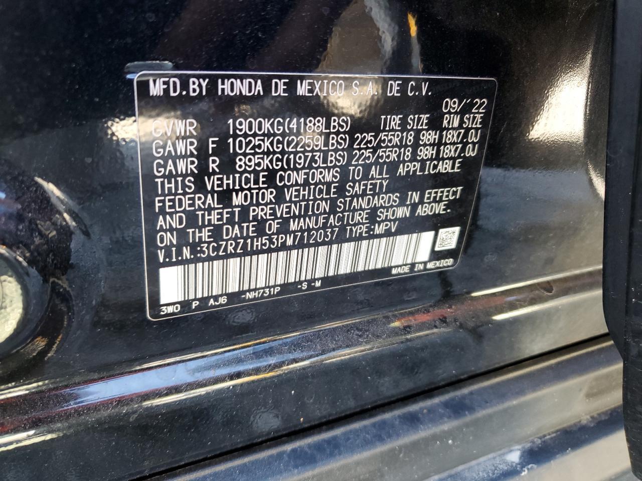 2023 Honda Hr-V Sport - zdjęcie 13