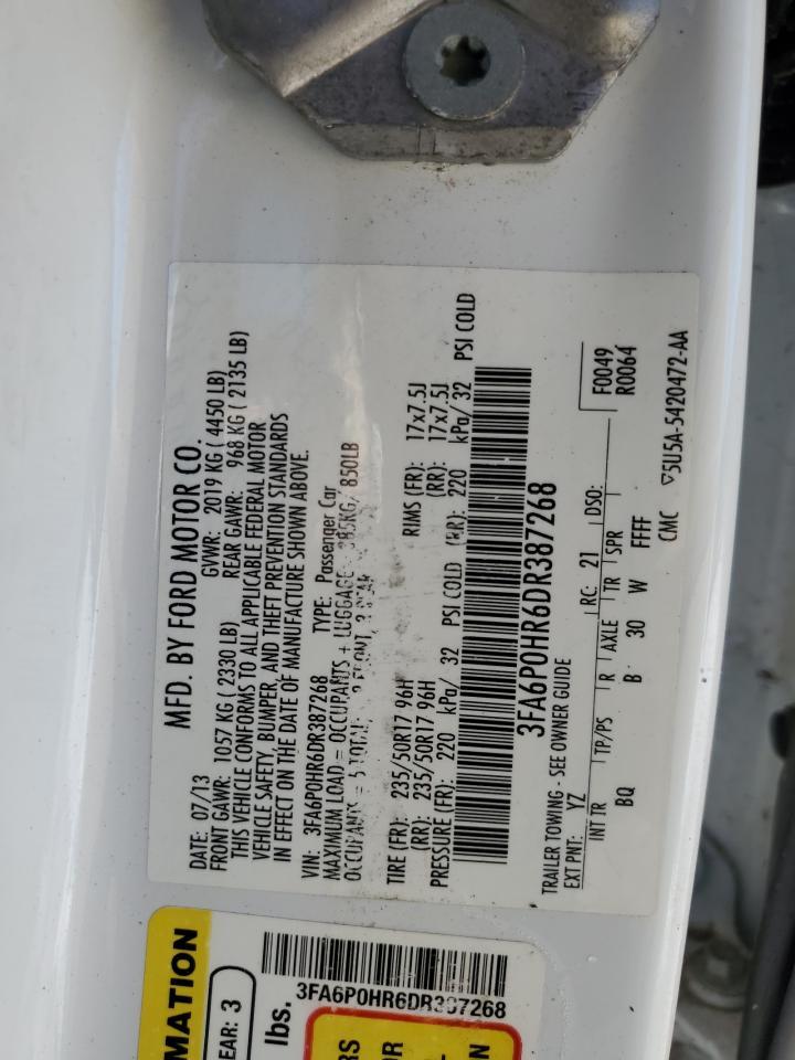 2013 Ford Fusion Se - zdjęcie 12