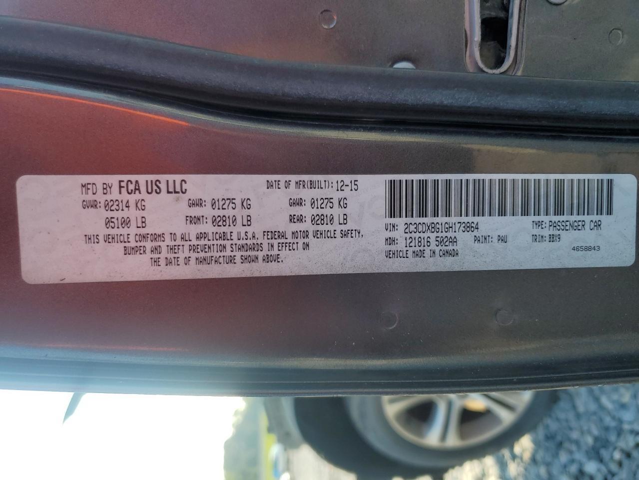 2016 Dodge Charger Se - zdjęcie 23