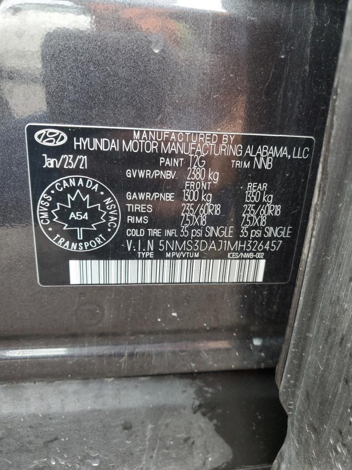 2021 Hyundai Santa Fe - zdjęcie 14