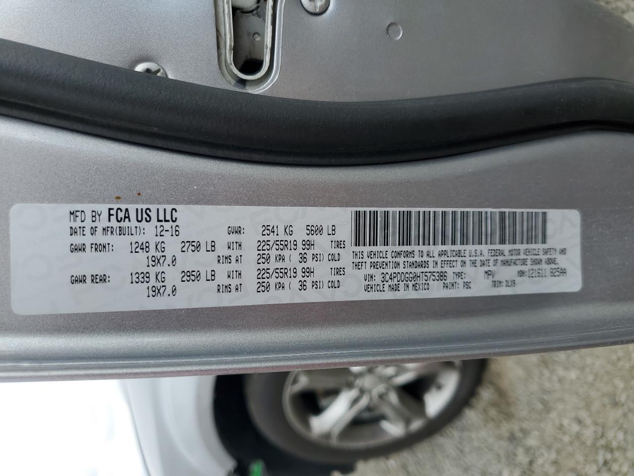 2017 Dodge Journey Crossroad - zdjęcie 13