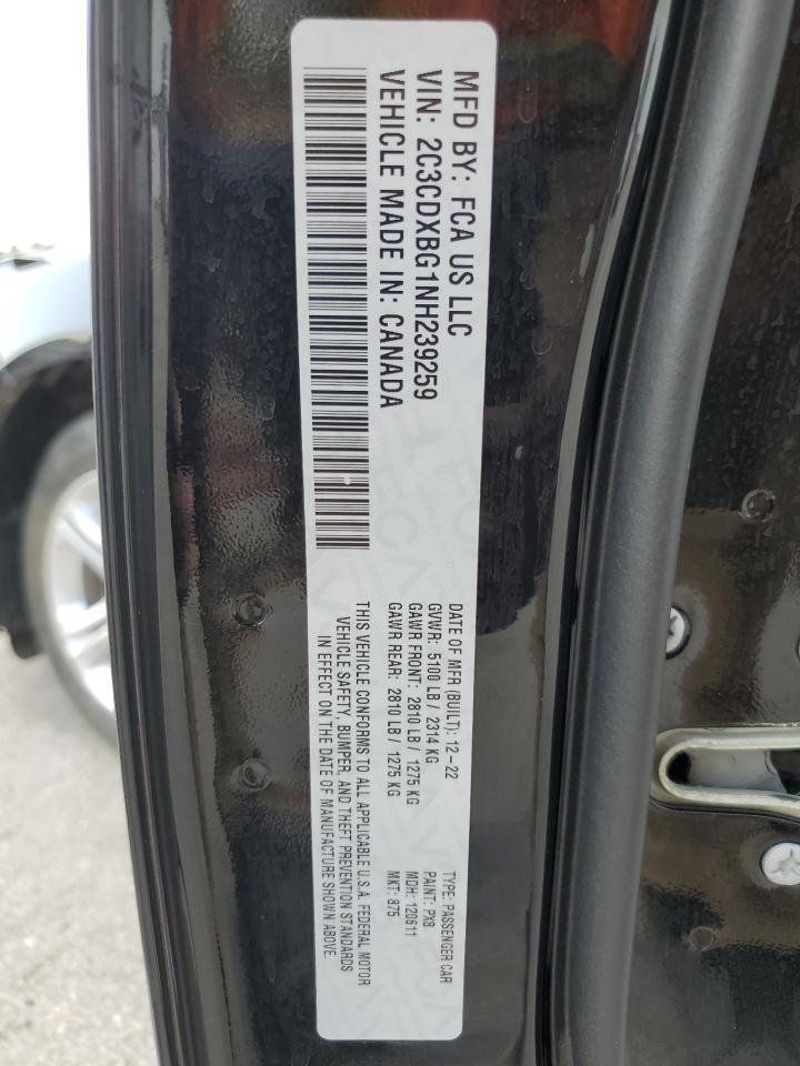 2022 Dodge Charger Sxt - zdjęcie 12