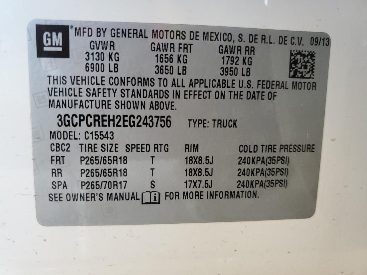 2014 Chevrolet Silverado C1500 Lt - zdjęcie 13