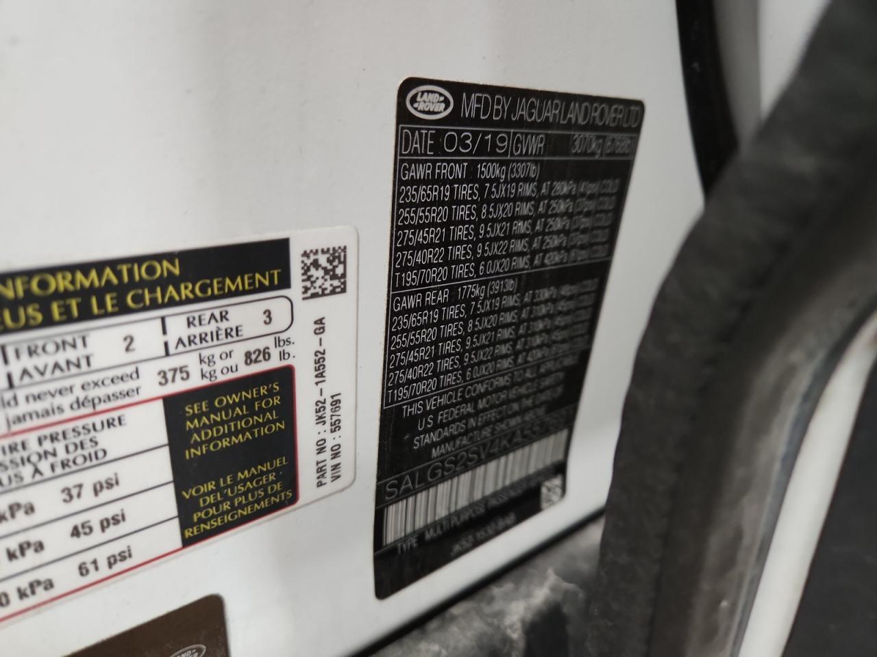 2019 Land Rover Range Rover Hse - zdjęcie 13