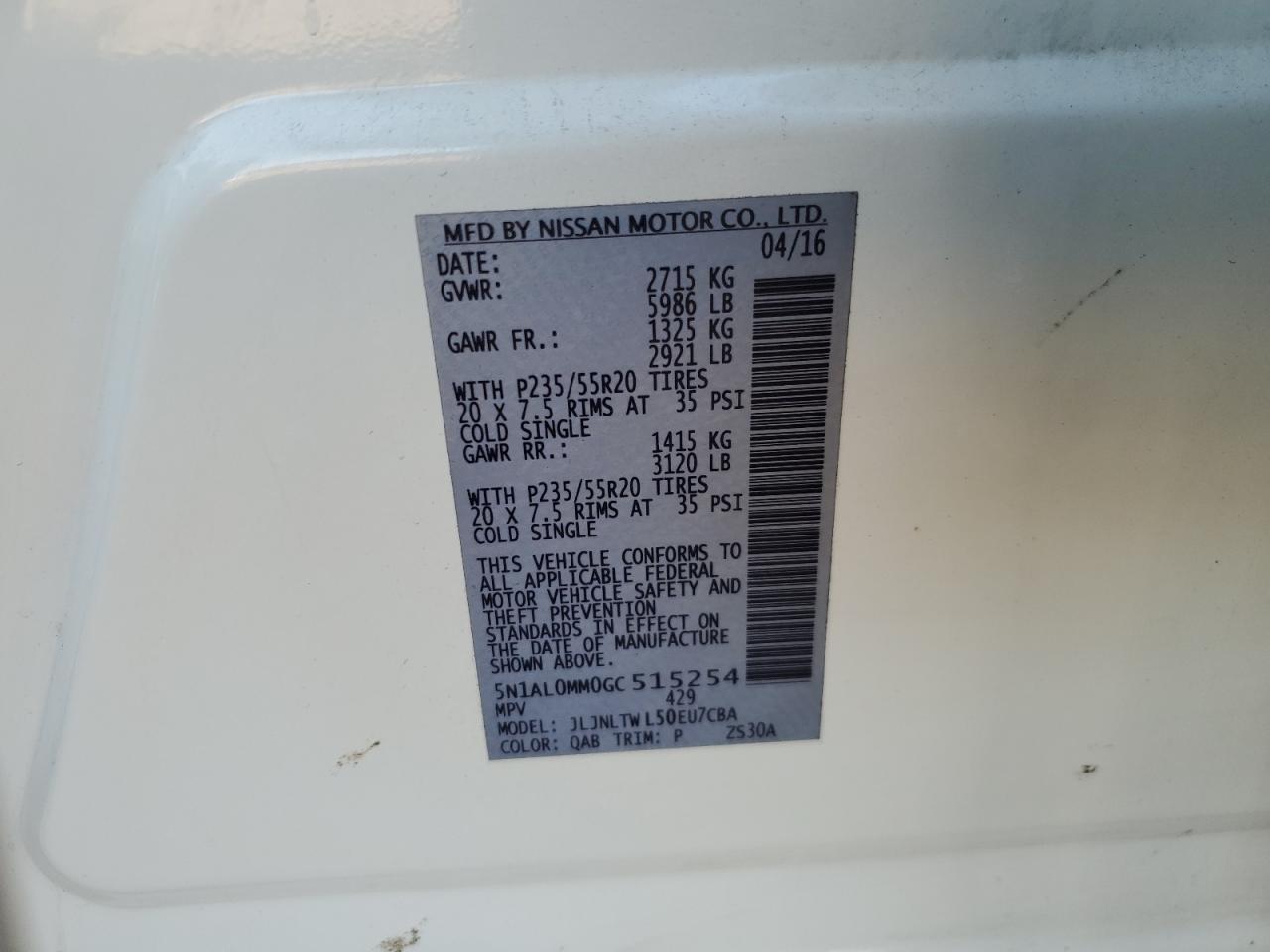 2016 Infiniti Qx60 - zdjęcie 13